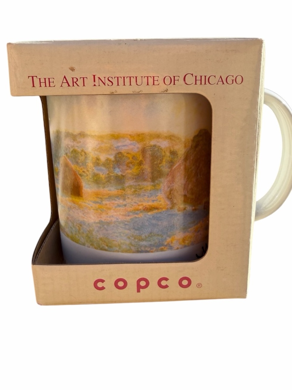 Monet The Masterpiece Collection Grainstacks Mug Never Removed
From Box